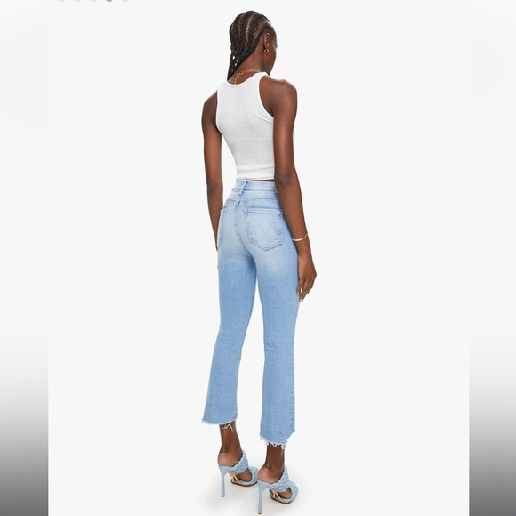 MOTHER The Insider Crop Step Fray - Picture 3 of 7